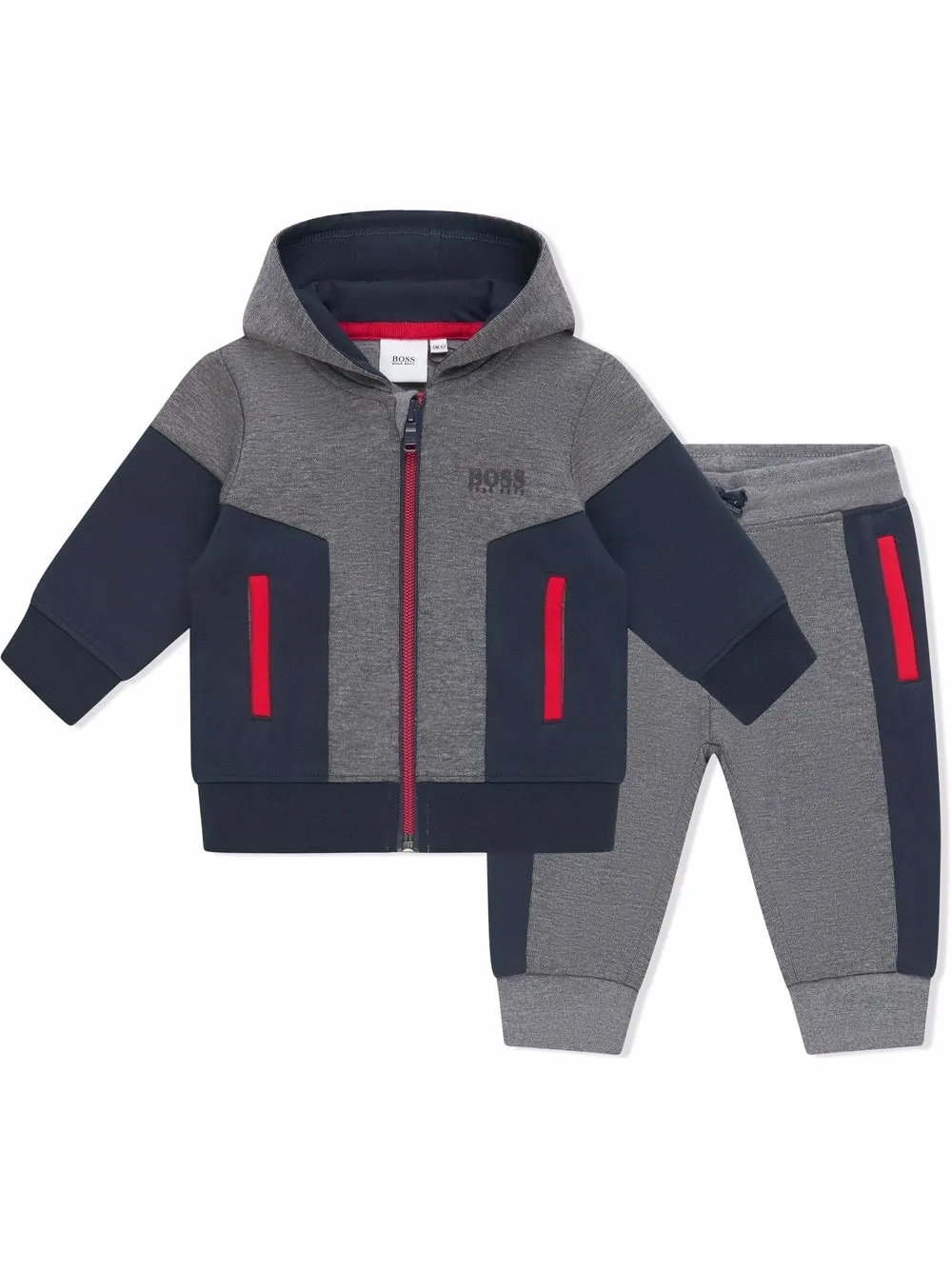 фото Boss kidswear спортивный костюм с капюшоном и логотипом