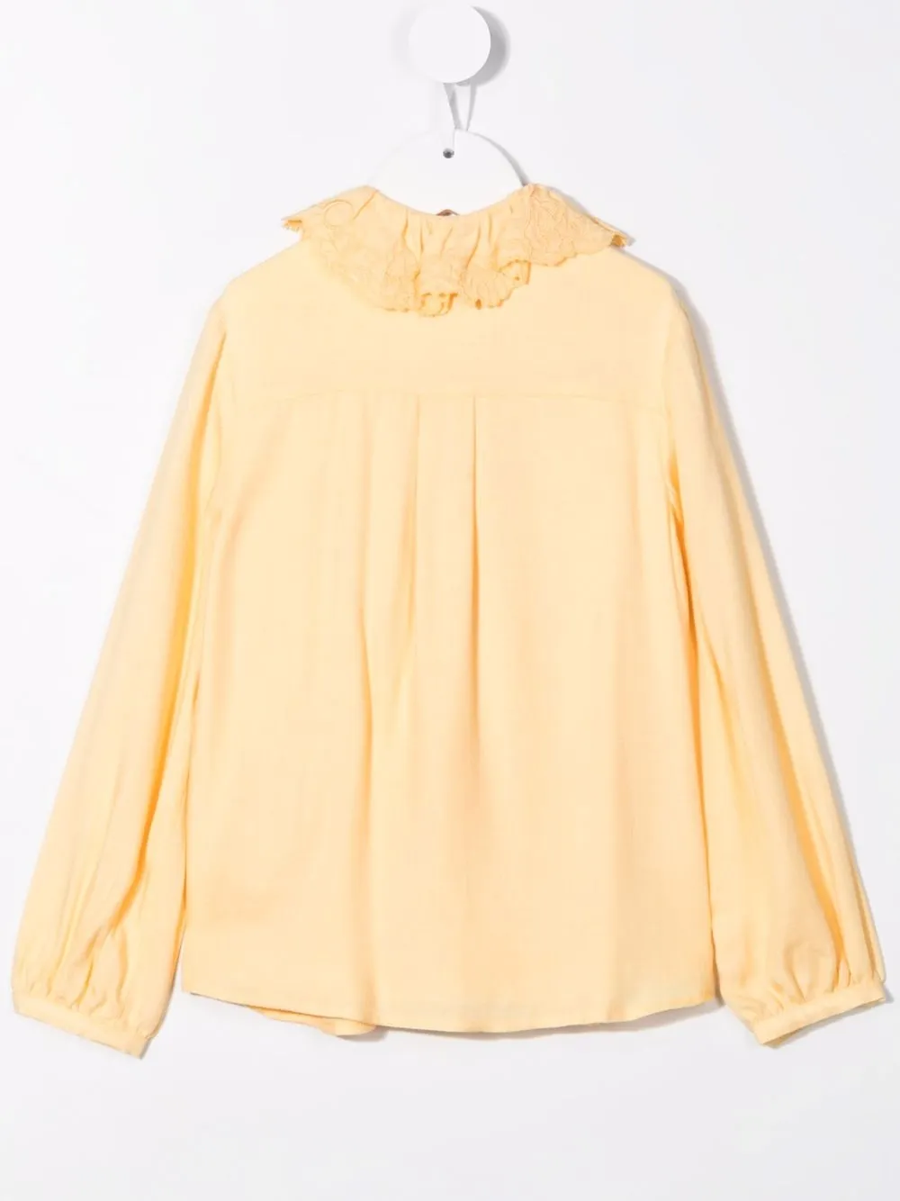 Chloé Kids Shirt met kraag - Geel