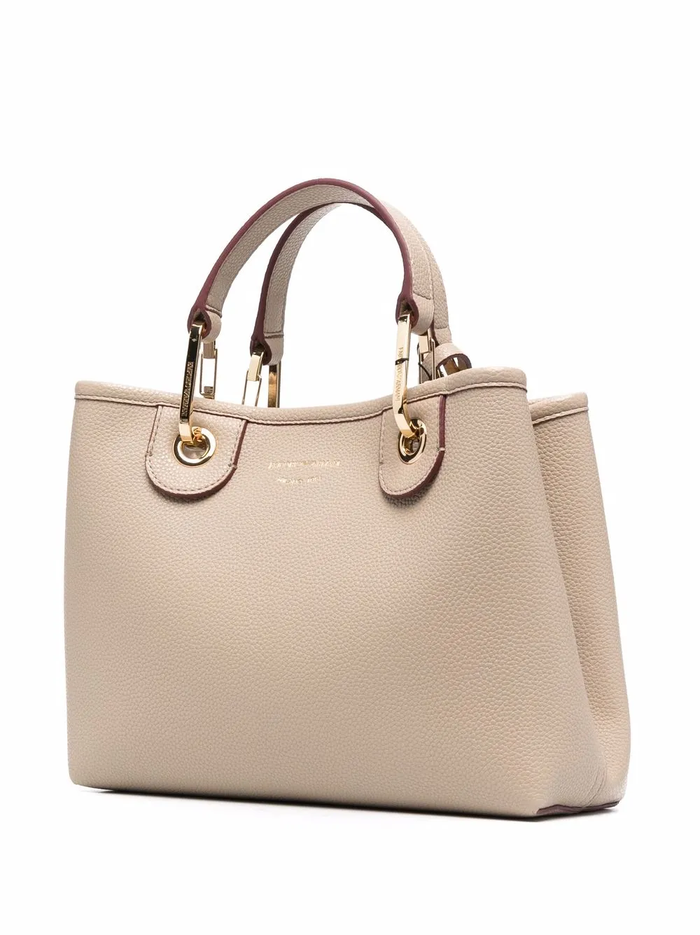 фото Emporio armani сумка-тоут среднего размера