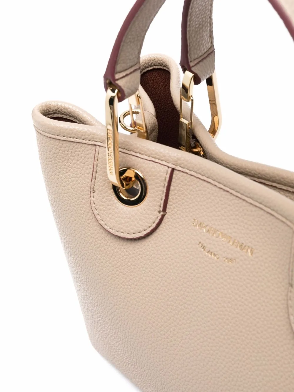 фото Emporio armani сумка-тоут среднего размера