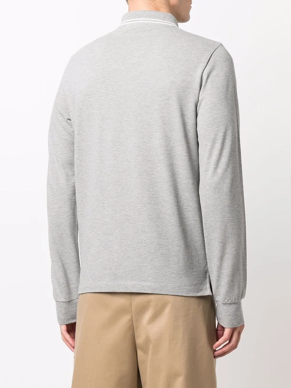фото Stone island рубашка поло с нашивкой-логотипом