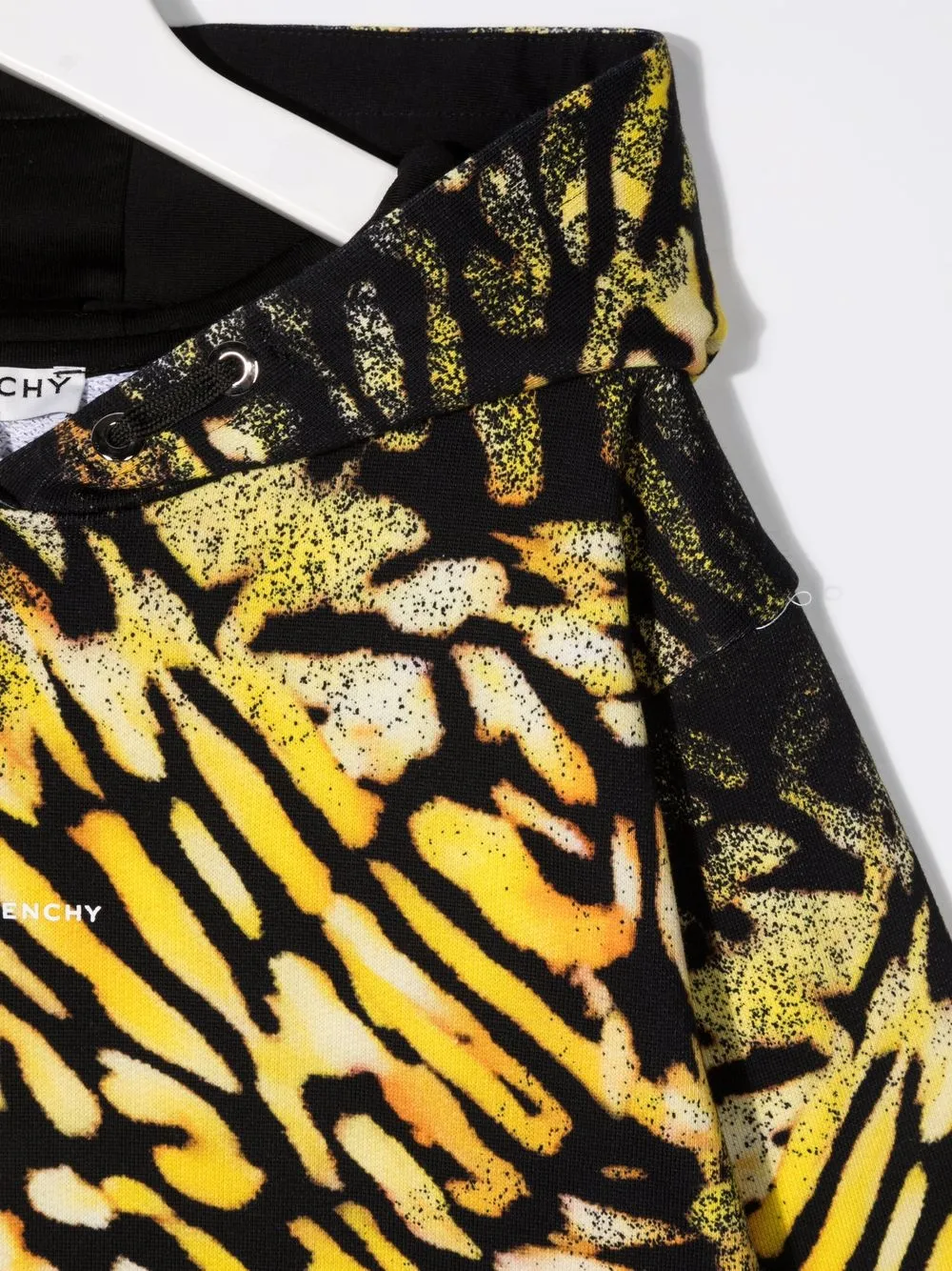 фото Givenchy kids платье с принтом и капюшоном