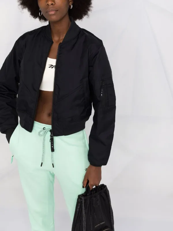 bomber jacket cropped