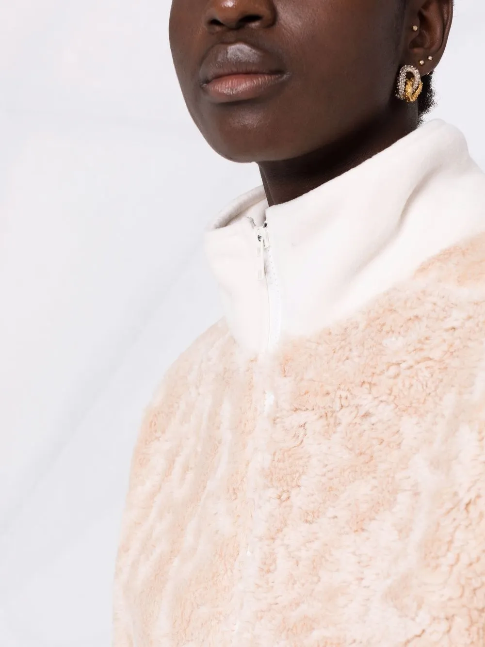 фото Giambattista valli куртка с искусственным мехом