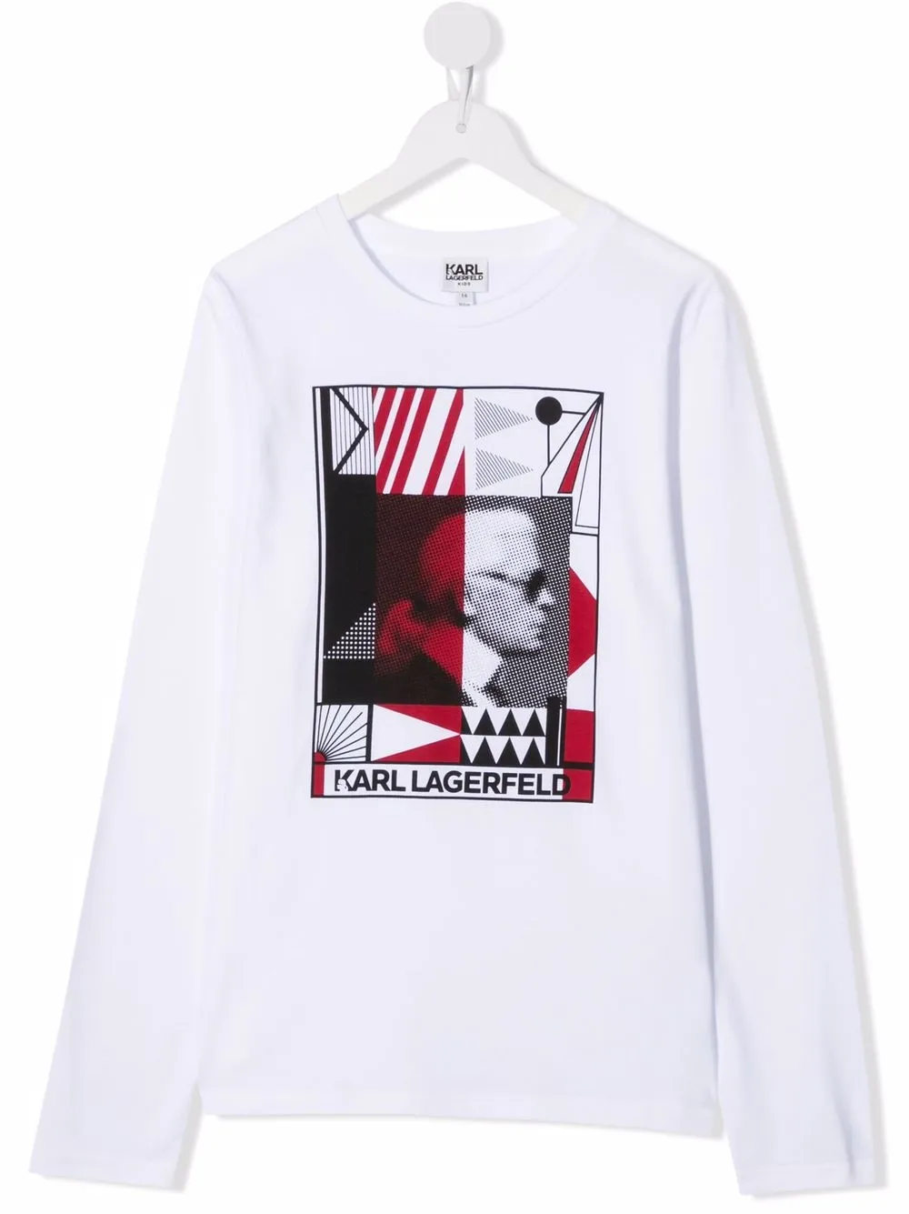фото Karl lagerfeld kids футболка с принтом