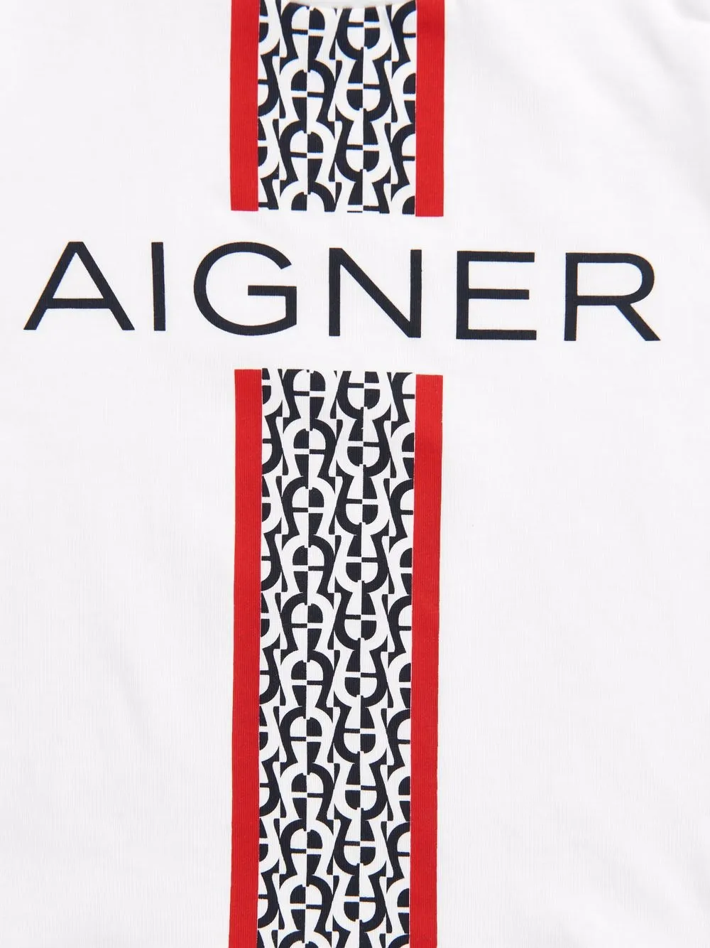 фото Aigner kids футболка с логотипом
