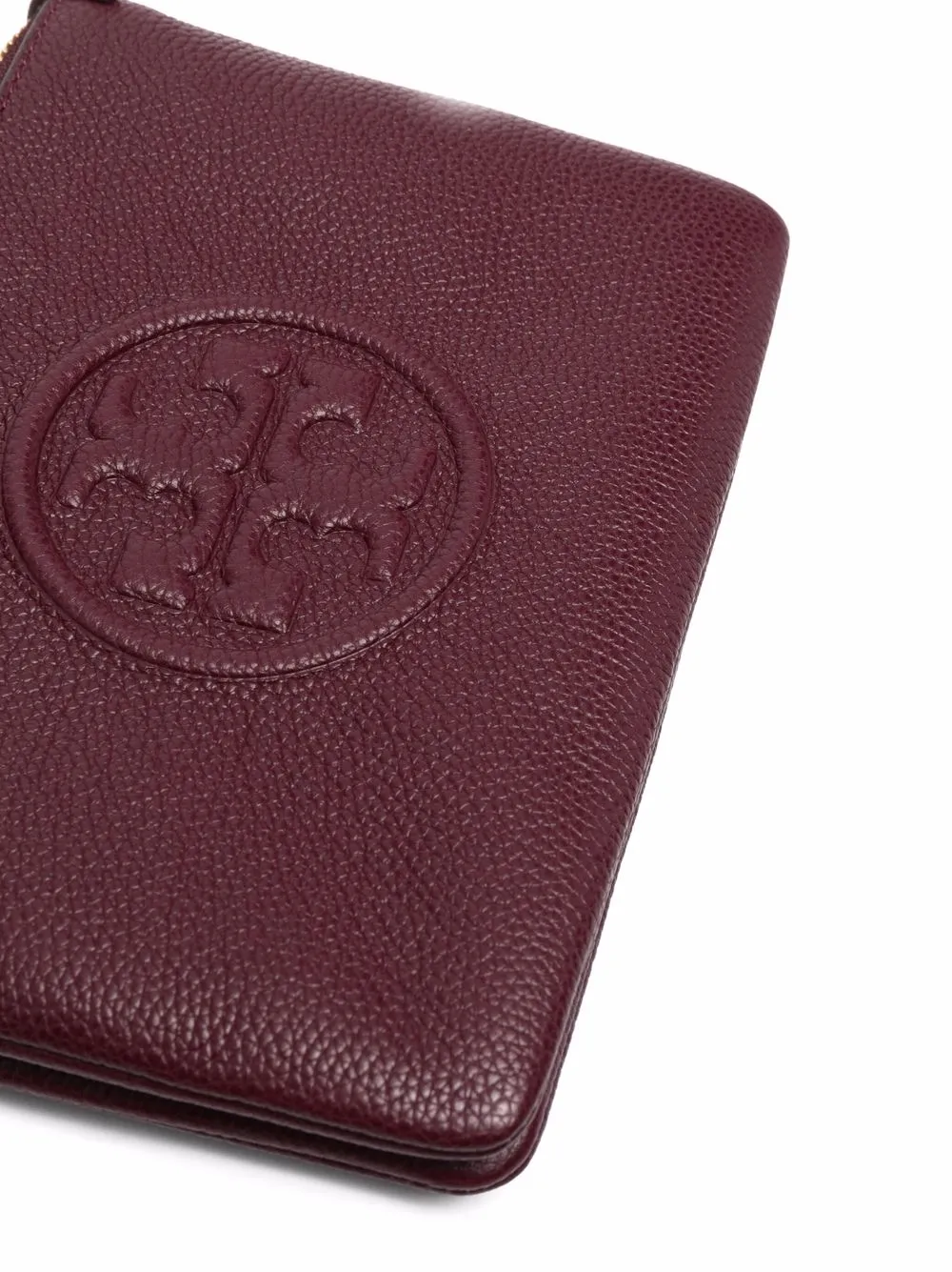 фото Tory burch сумка через плечо с тисненым логотипом