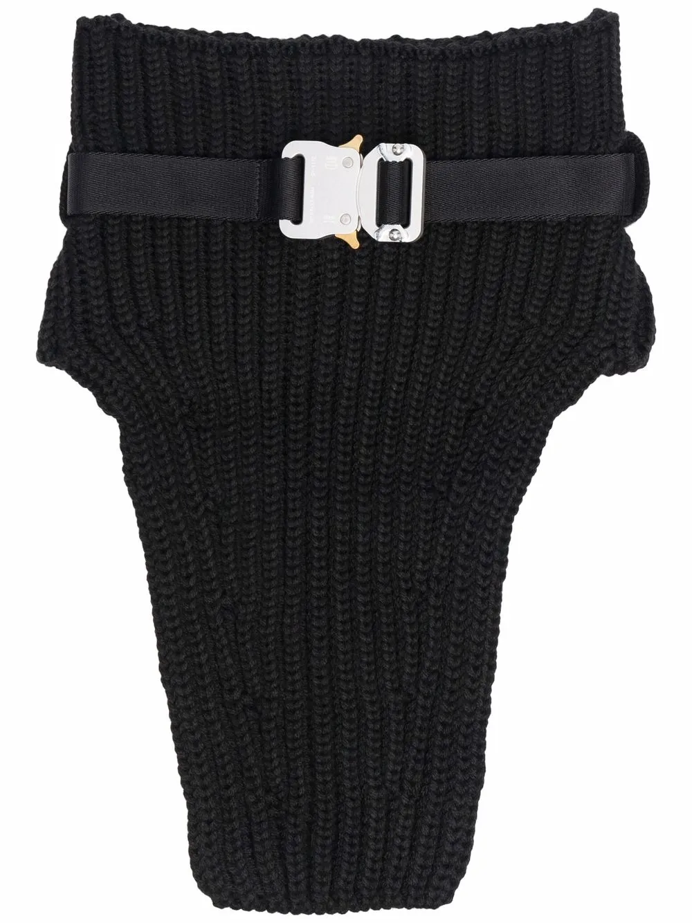 

1017 ALYX 9SM cuello de canalé con hebilla - Negro