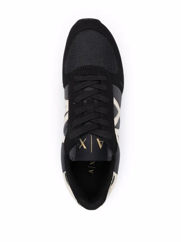 スニーカー ARMANI EXCHANGE Woman Sneakers Black XDX179XV930 N480 Amazon.com | AX Armani Exchange womens Chunky Platform