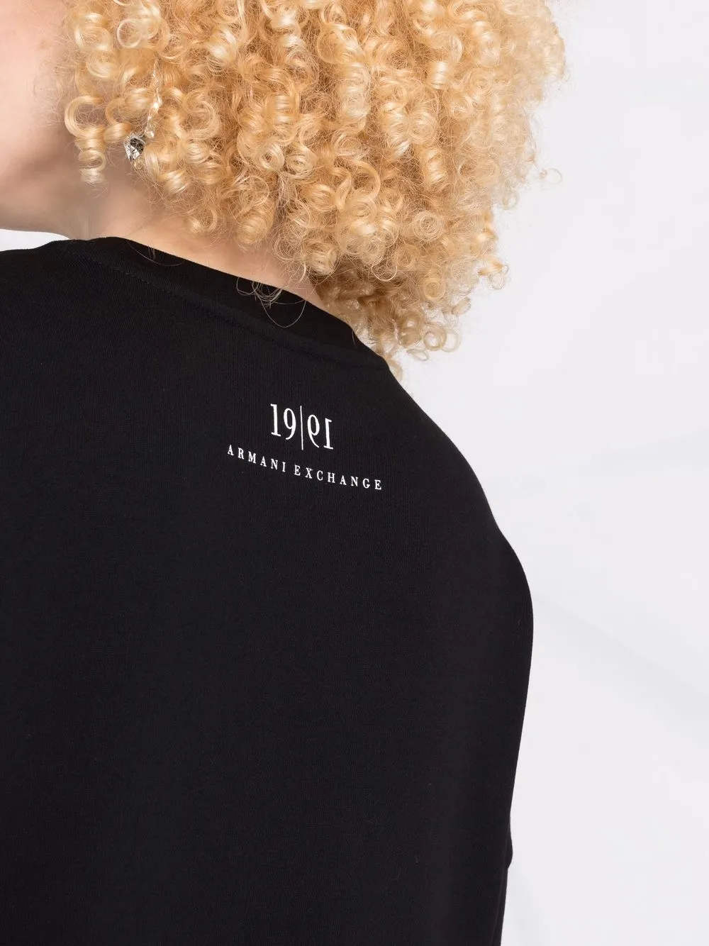 фото Armani exchange толстовка с логотипом