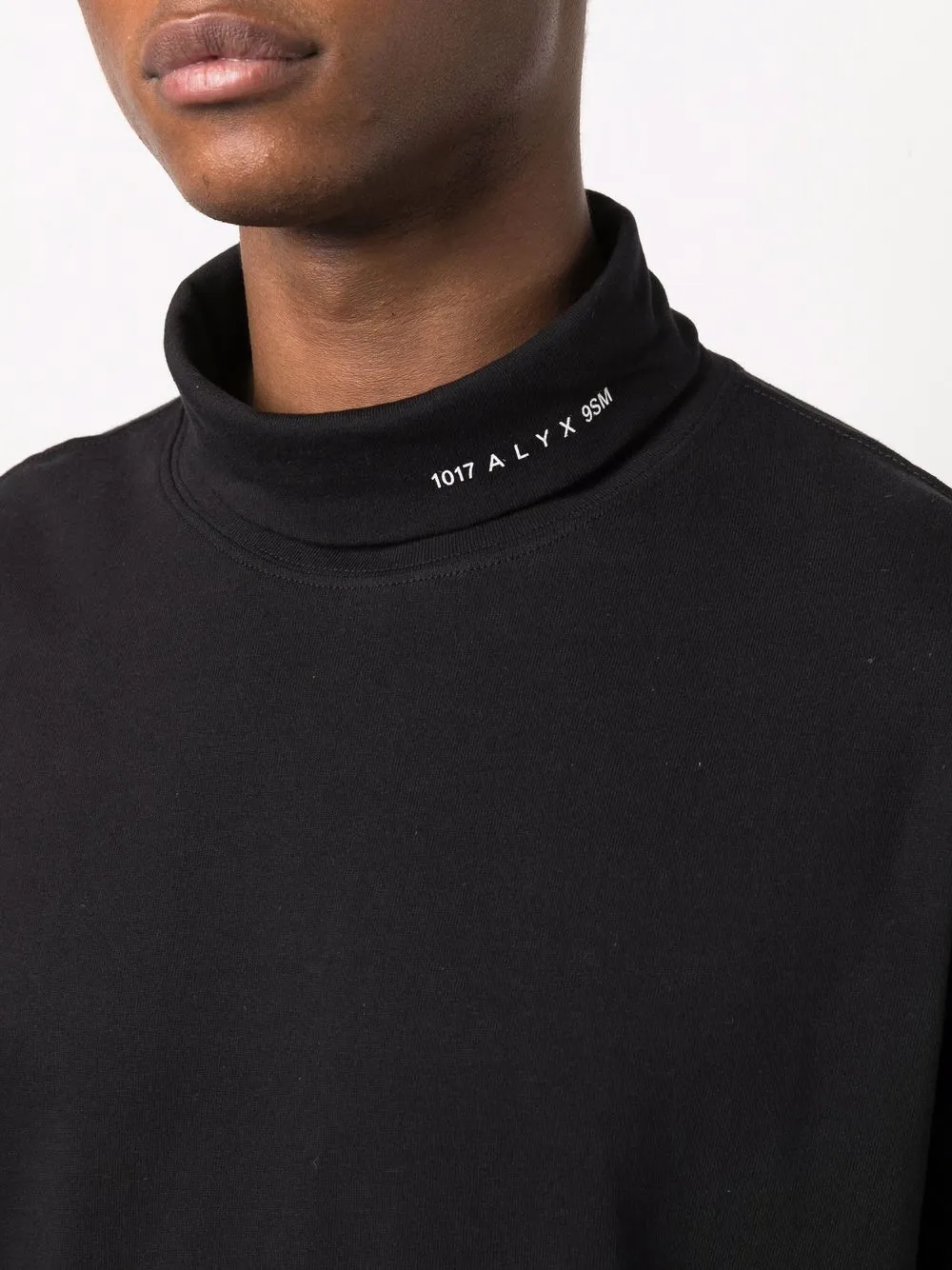 1017 ALYX 9SM roll-neck Cotton Jumper 