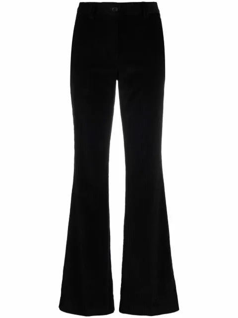 P.A.R.O.S.H. pantalon droit en velours côtelé