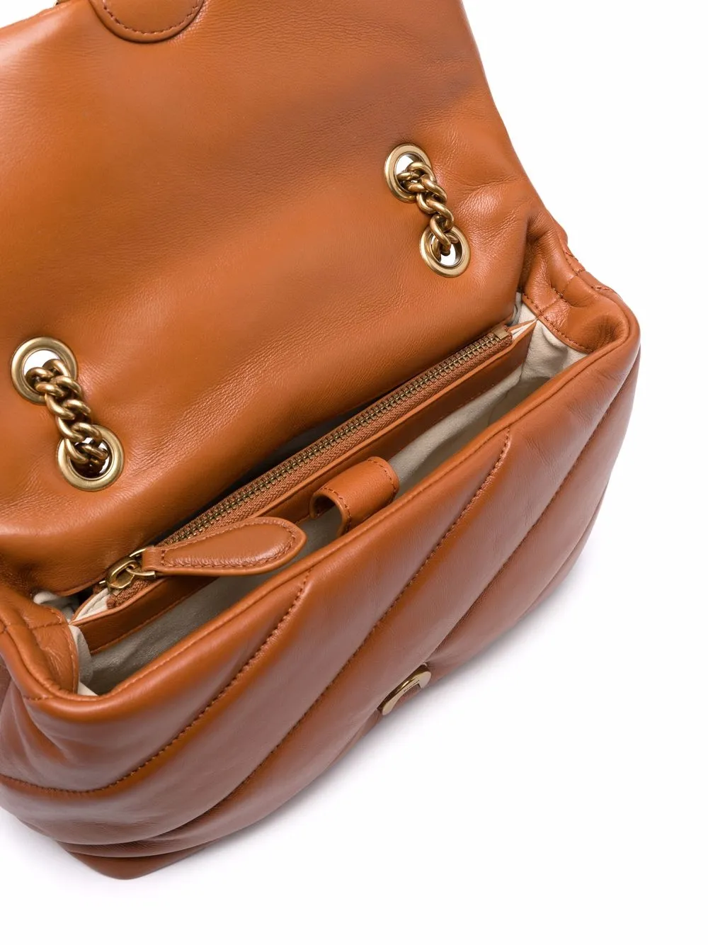 фото Pinko стеганая сумка на плечо love