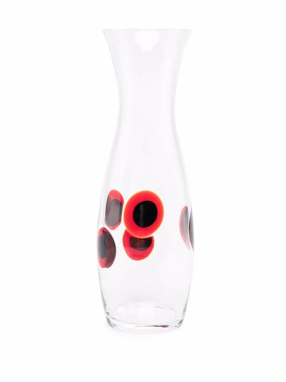 Shop Carlo Moretti Geometric-print Glass Decanter In White