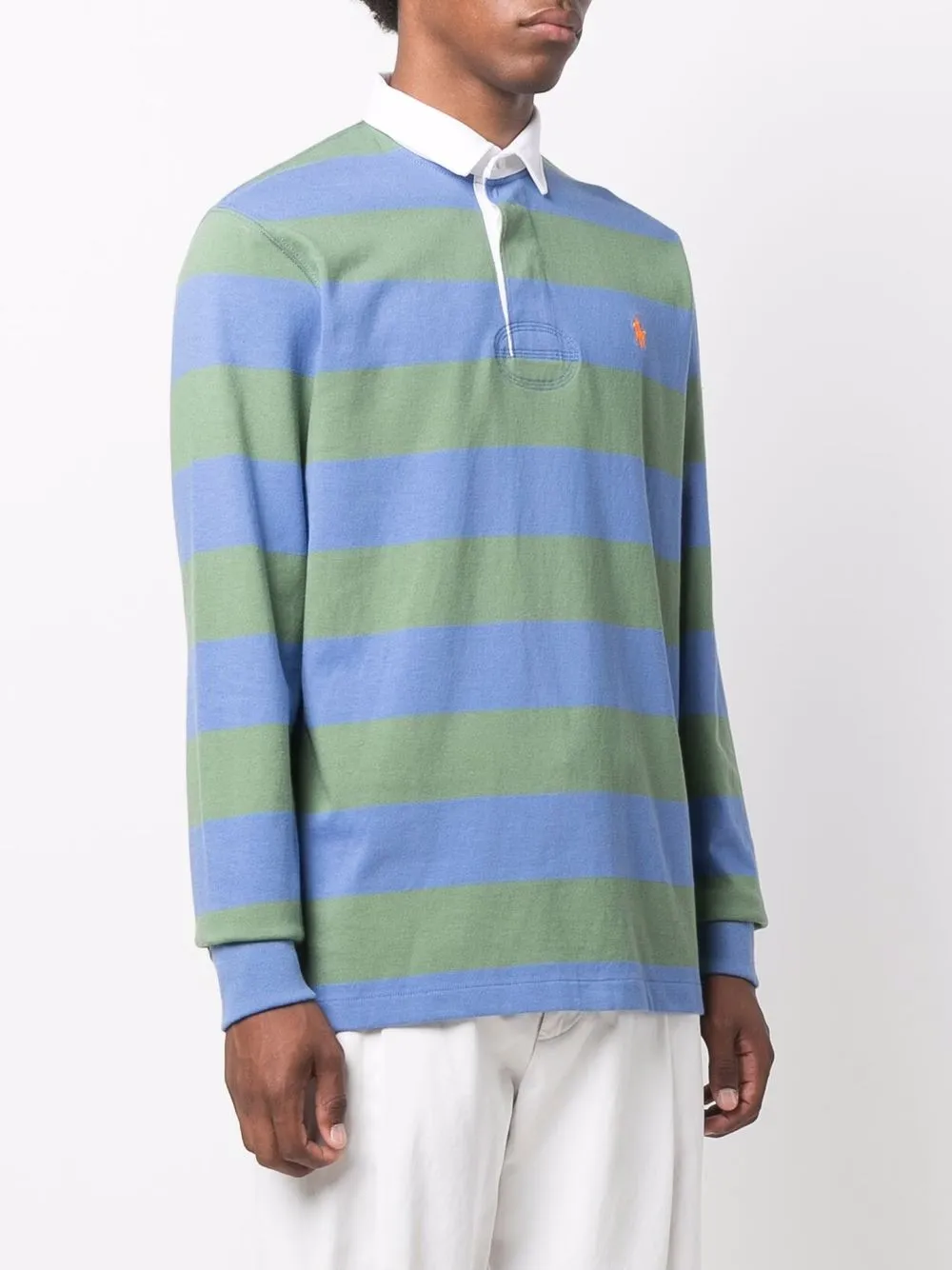 фото Polo ralph lauren рубашка поло с вышивкой
