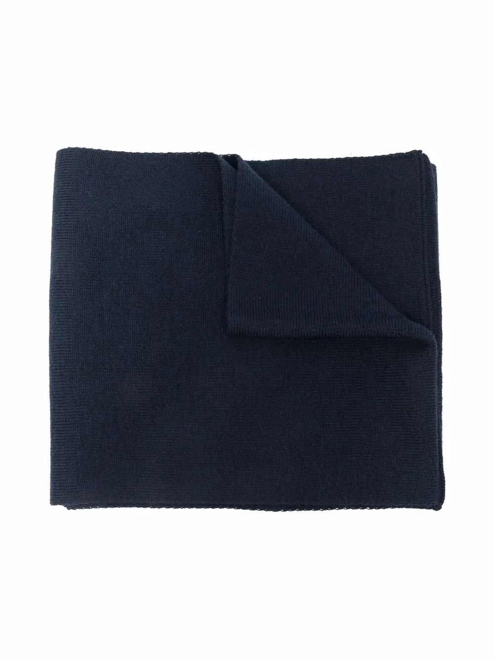 

BOSS Kidswear bufanda con parche del logo - Azul