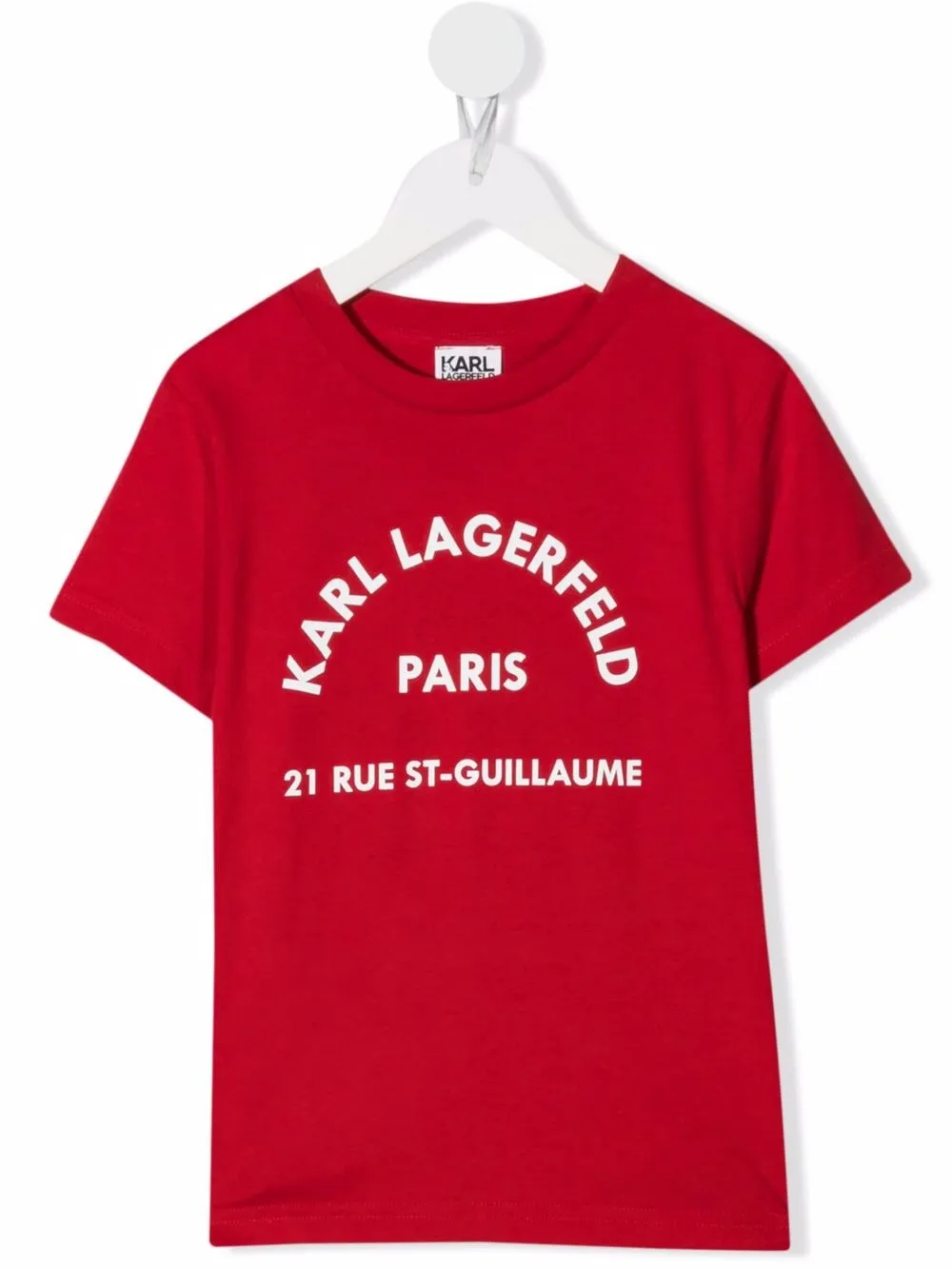 фото Karl lagerfeld kids футболка с логотипом