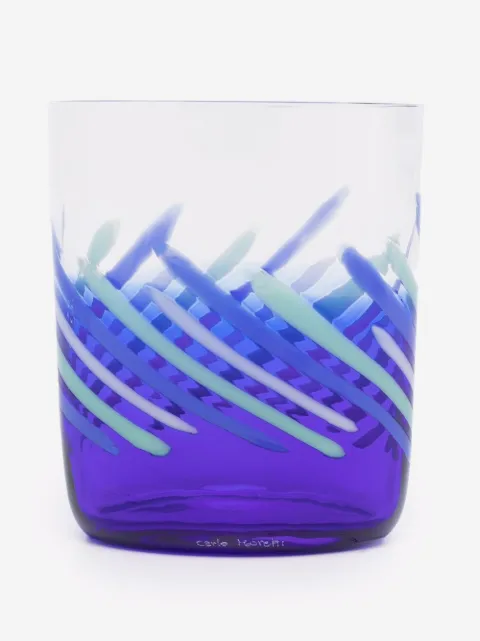 Carlo Moretti Bora striped glass