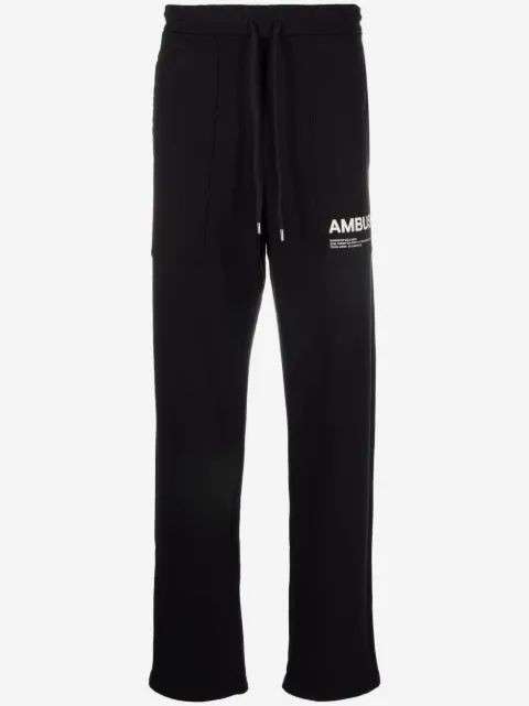 AMBUSH pantalon de jogging à logo imprimé