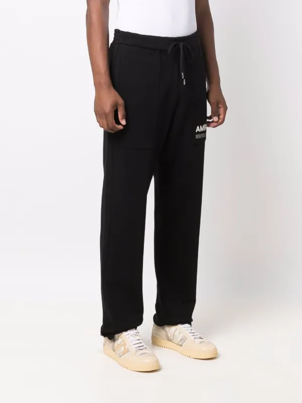 AMBUSH logo-print Track Pants | Black | FARFETCH