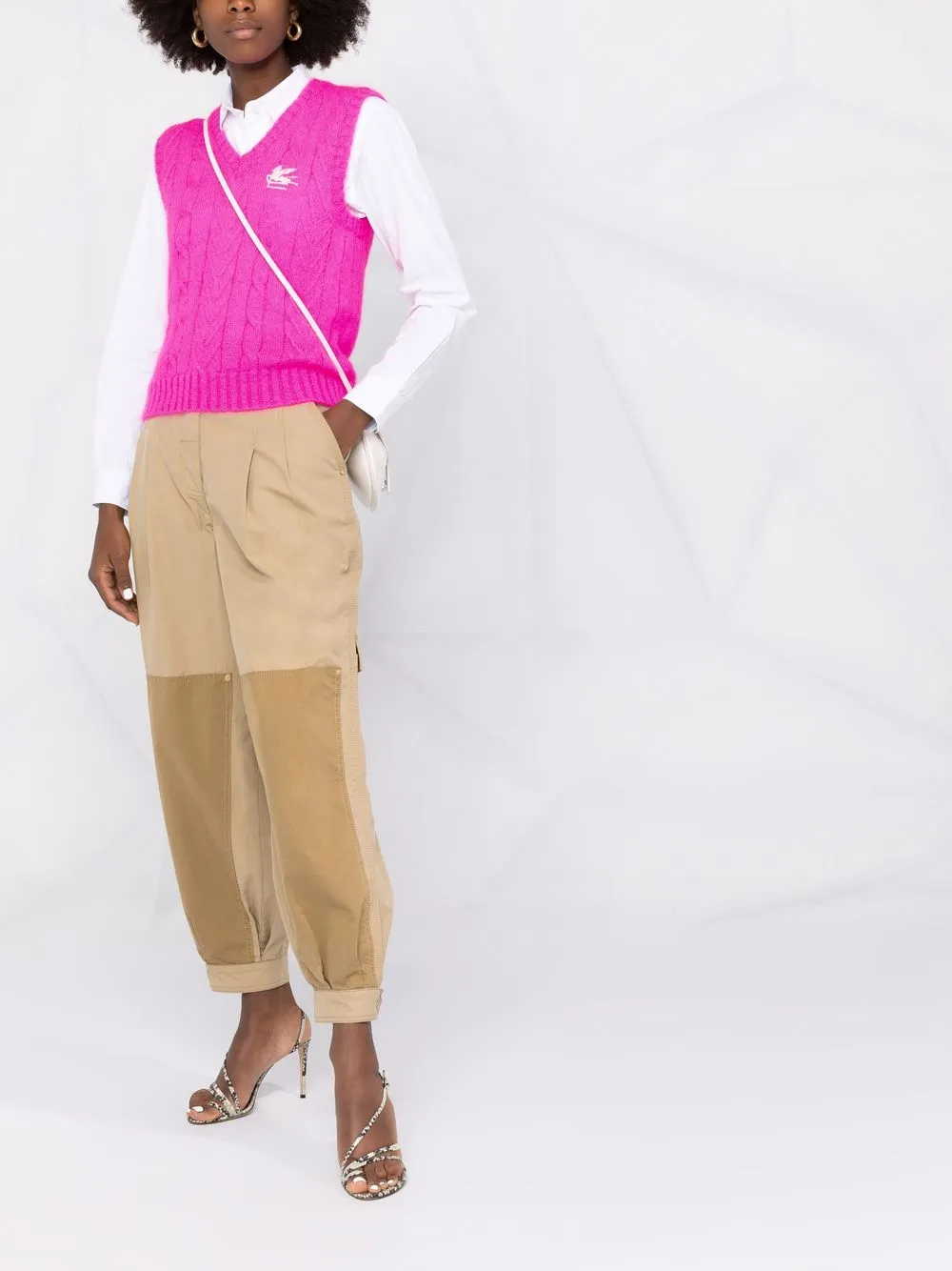 ETRO Blazer met dubbele rij knopen - Roze