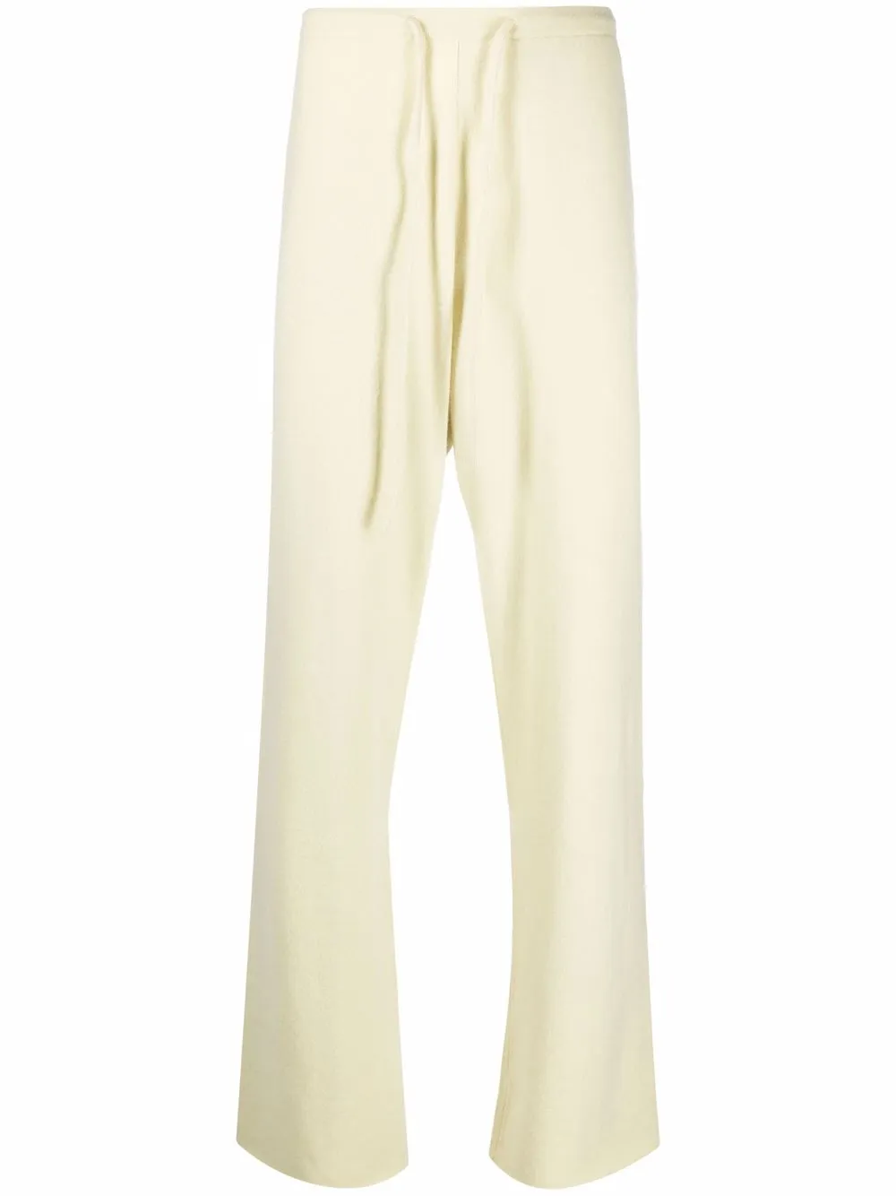 

extreme cashmere pantalones anchos con cordones en la pretina - Amarillo