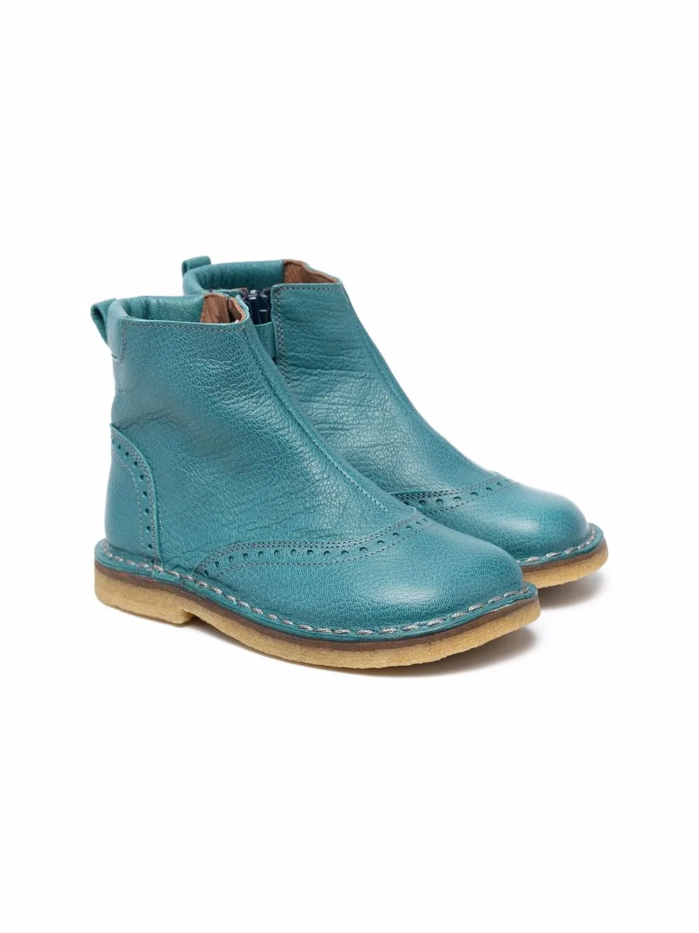 

Pèpè botines con detalles perforados - Azul