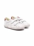 Pèpè logo touch-strap sneakers - White