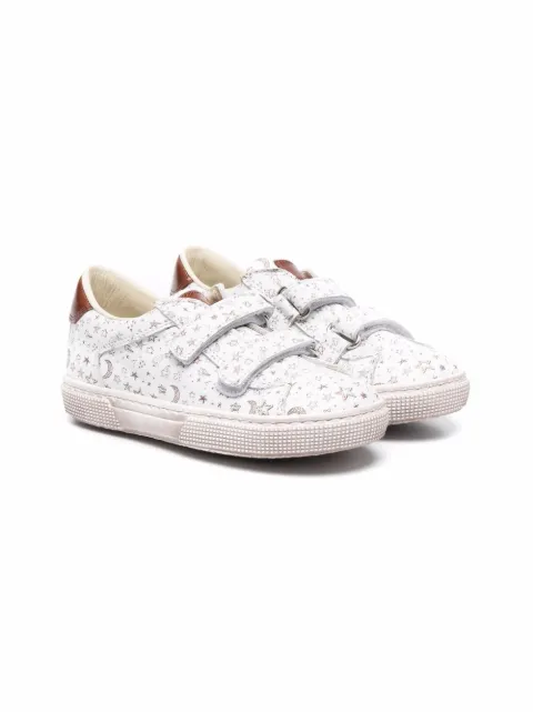 Pèpè logo touch-strap sneakers 