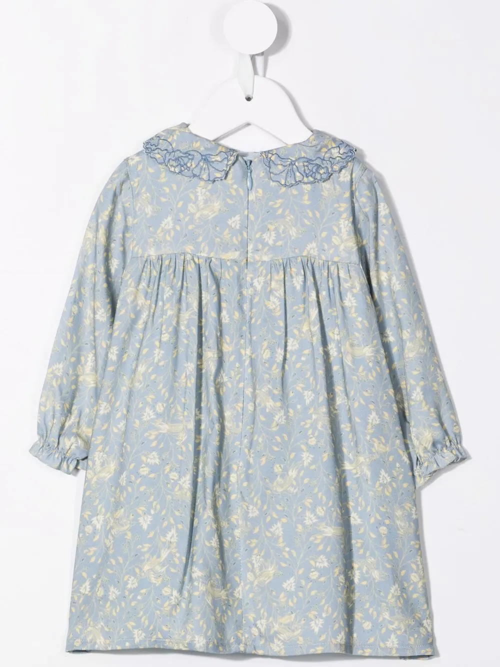 фото Chloé kids платье-туника с цветочным принтом