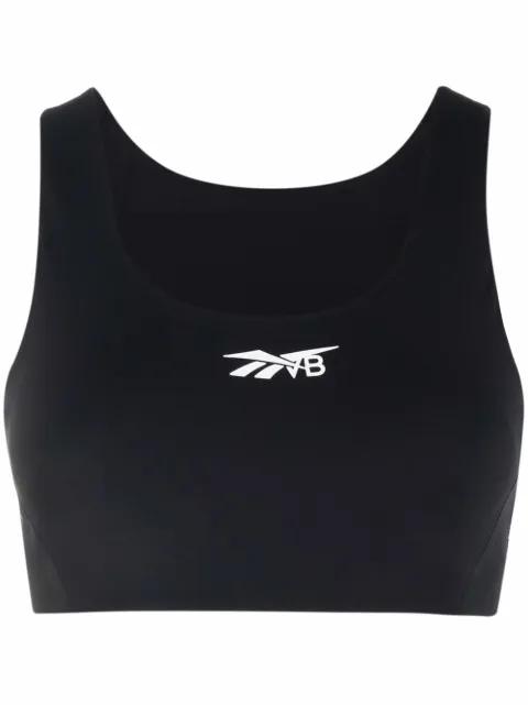 Reebok x Victoria Beckham - Bonded scoop-neck sports bra