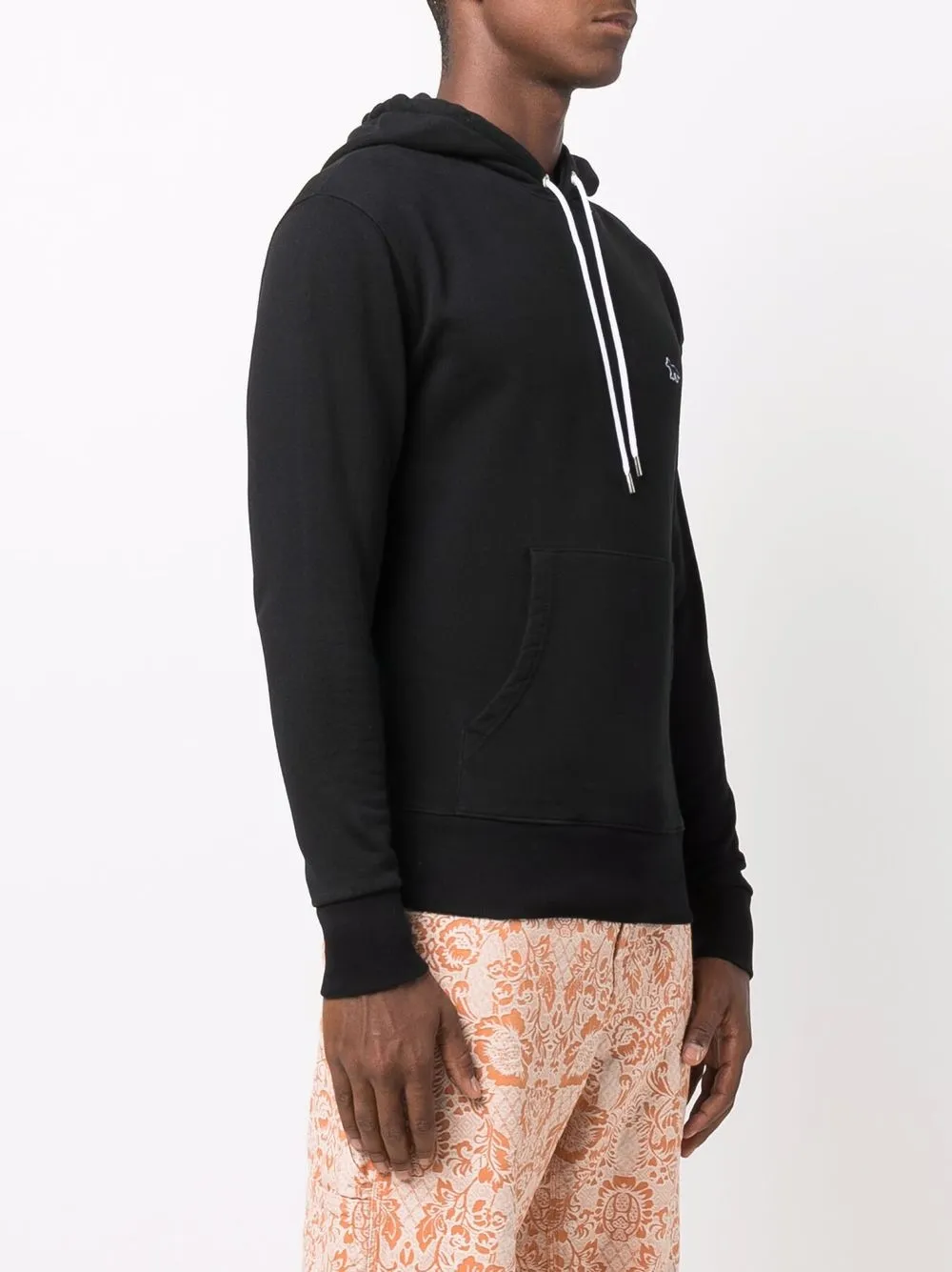 фото Maison kitsuné худи с вышитым логотипом