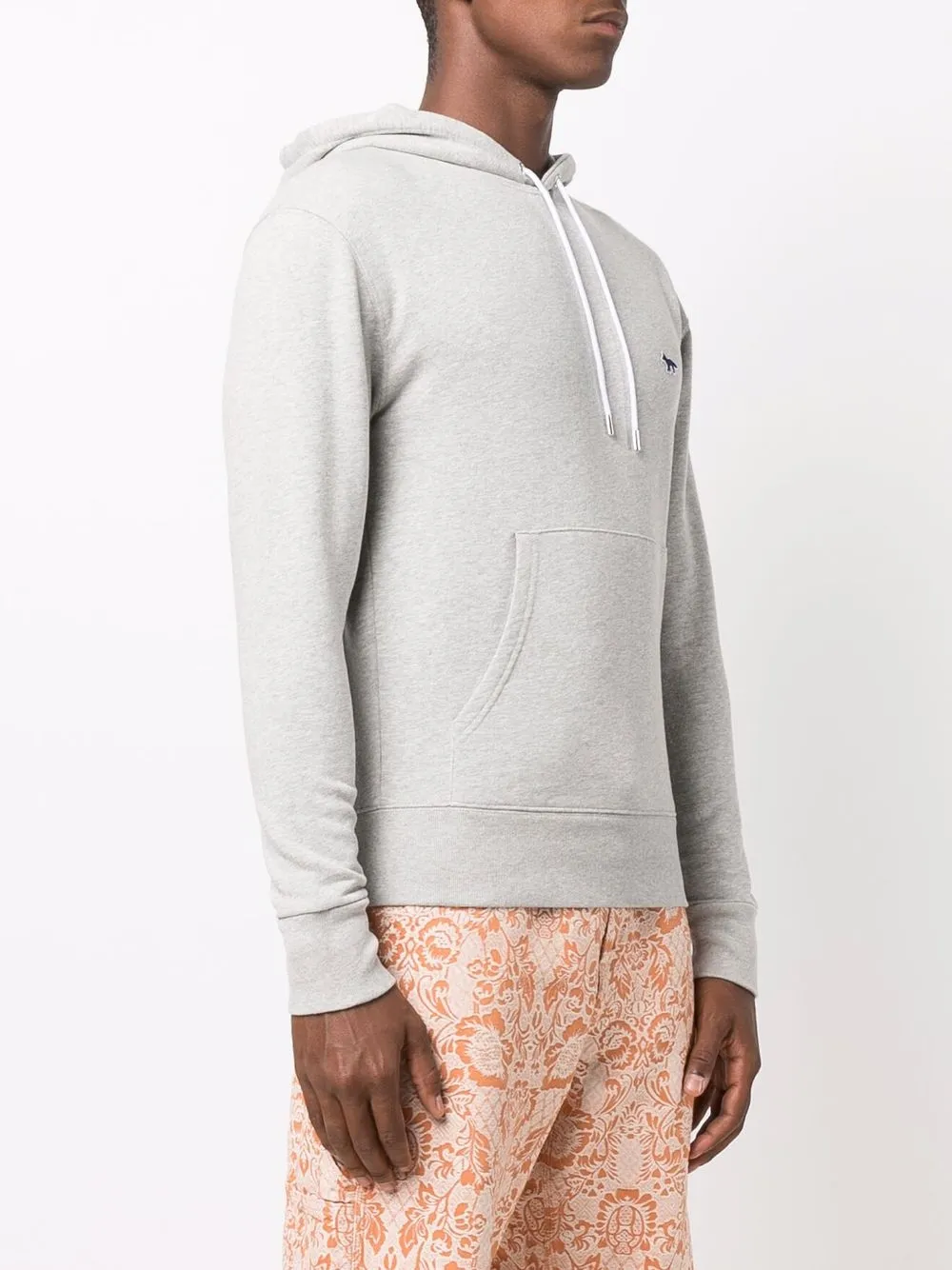 фото Maison kitsuné худи с вышитым логотипом