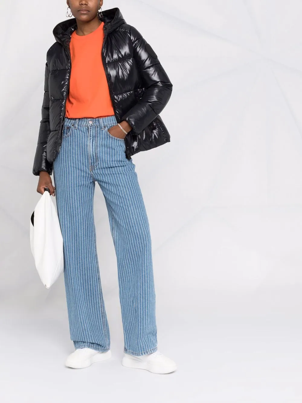 фото Maison kitsuné футболка с нашивкой