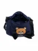 Moschino Kids bolsa de viaje con logo