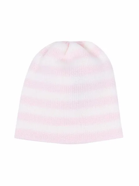 Little Bear striped virgin wool beanie