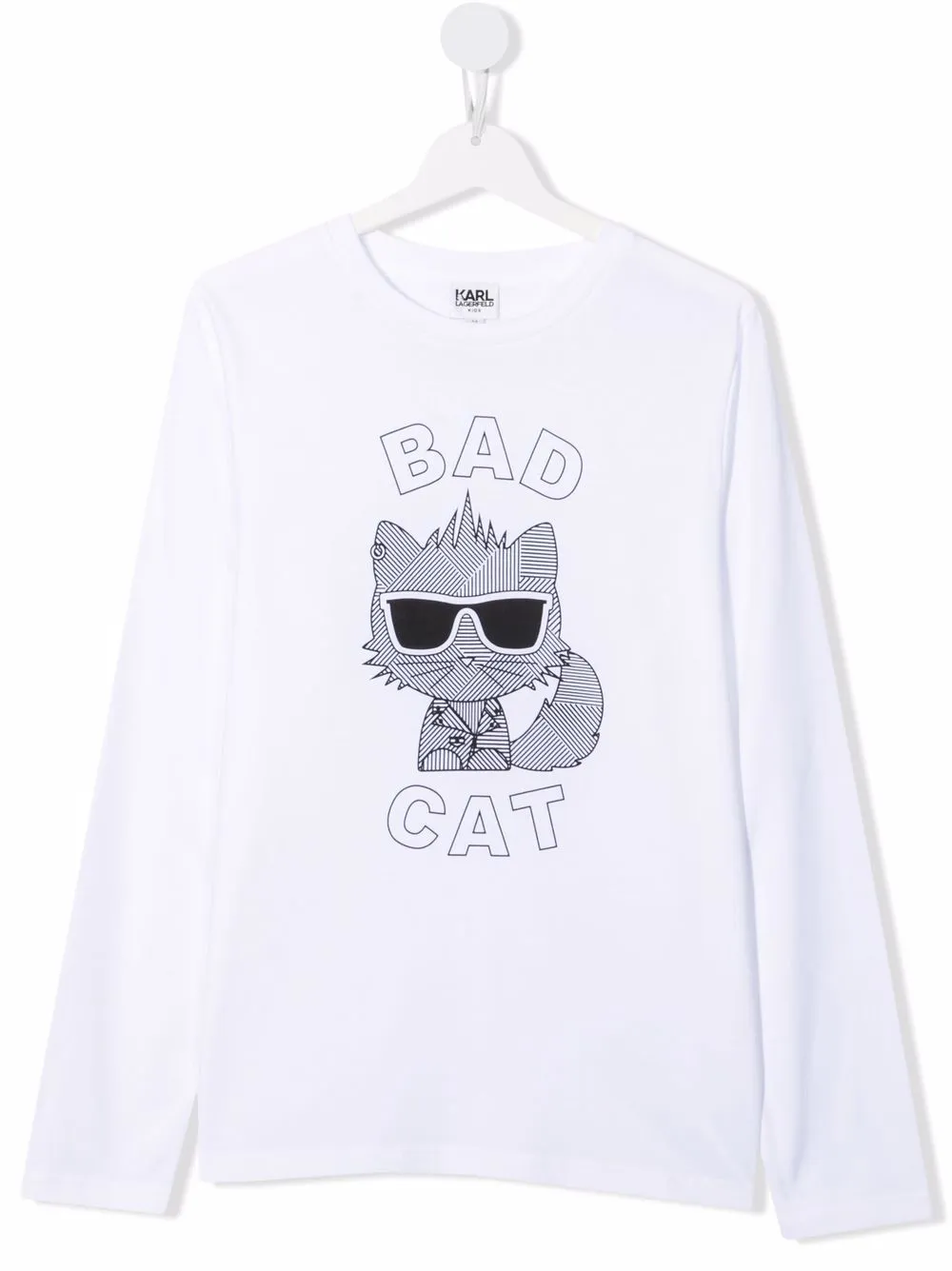 фото Karl lagerfeld kids футболка bad cat
