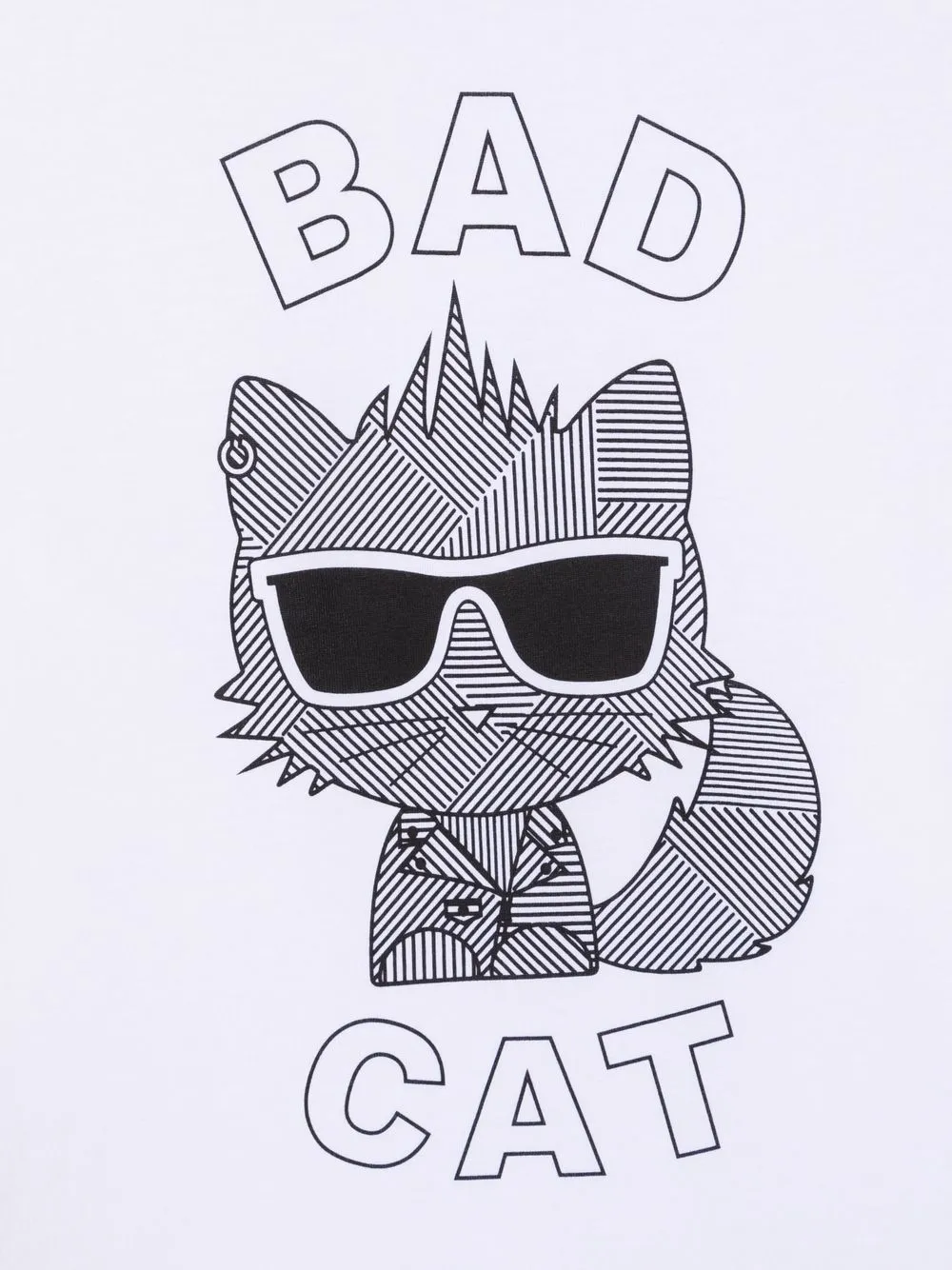 фото Karl lagerfeld kids футболка bad cat