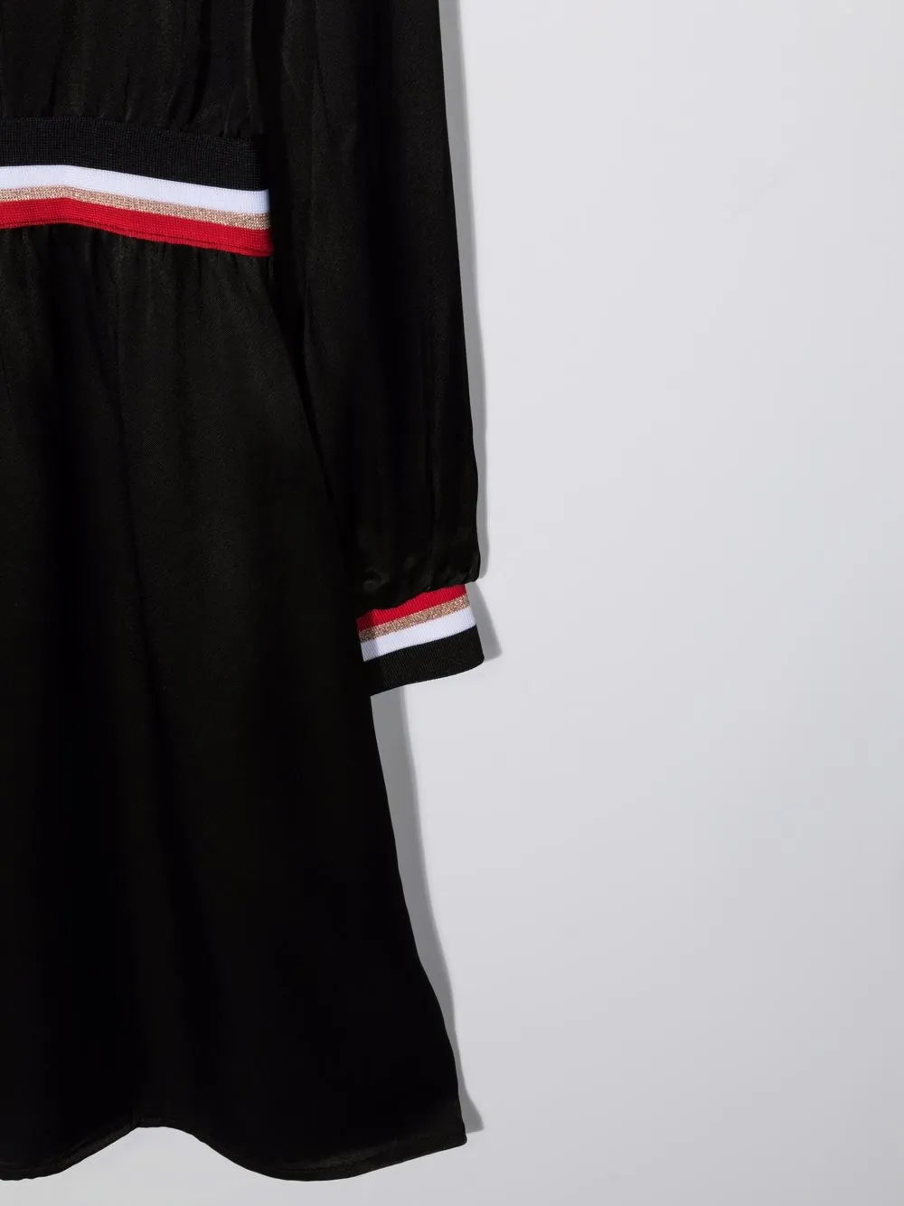 фото Karl lagerfeld kids расклешенное платье с логотипом