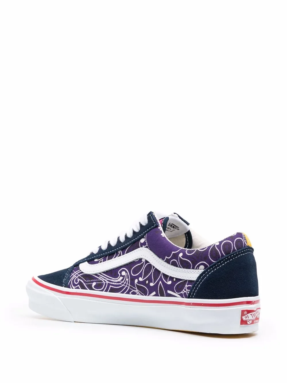 Vans Blue & Yellow Bedwin & The Heartbreakers Edition Og Old Skool Lx Sneakers In Blau