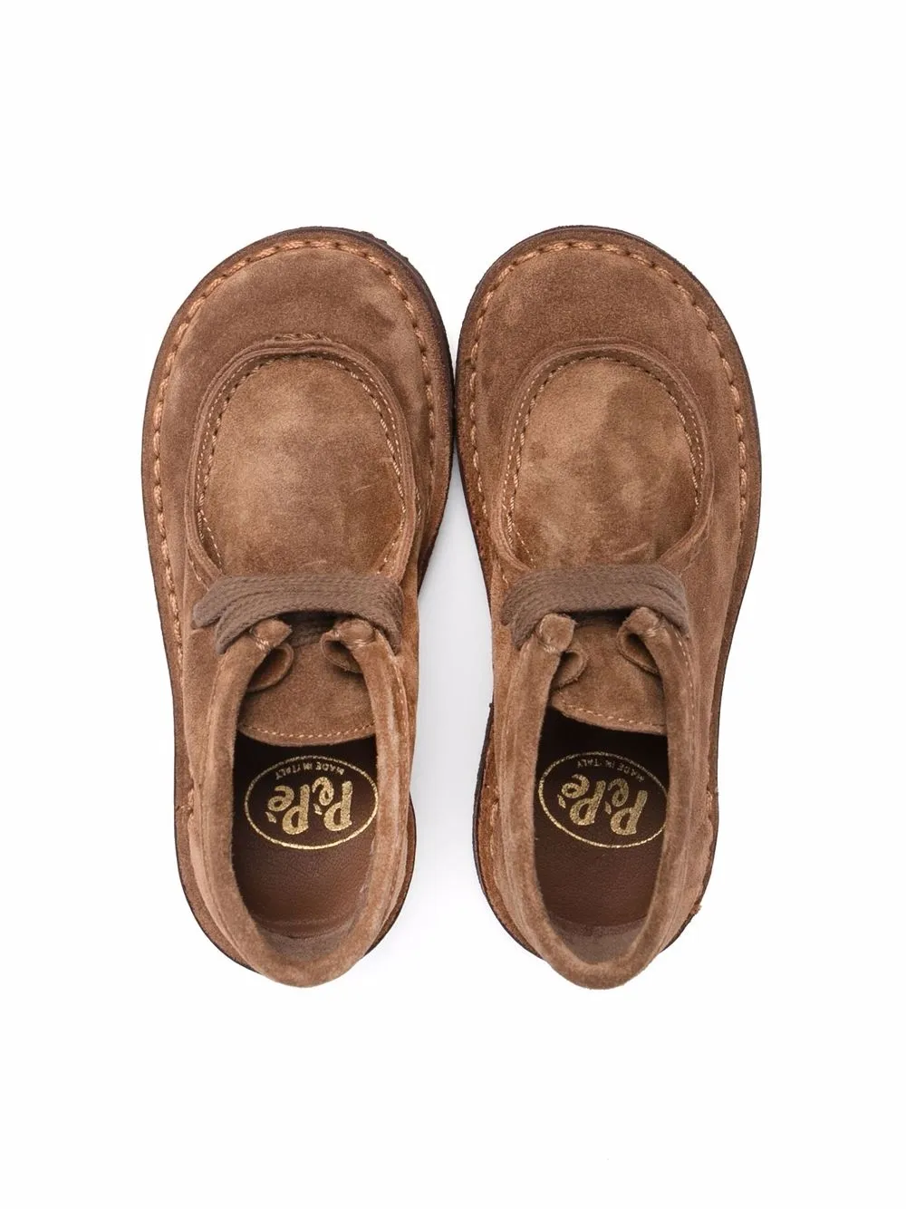 Pèpè Lace-up Ankle Boots In Brown