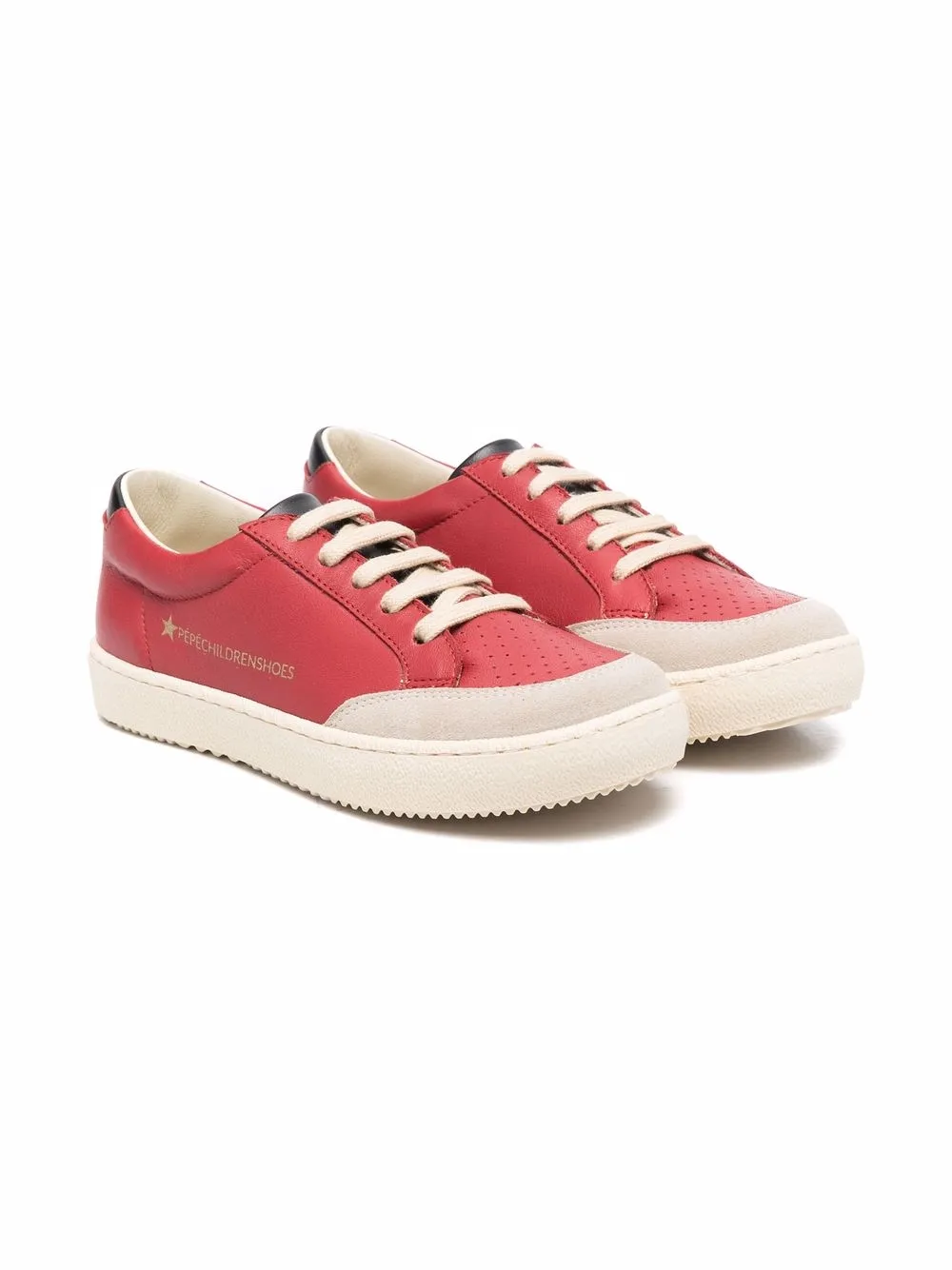 

Pèpè tenis bajos con logo - Rojo