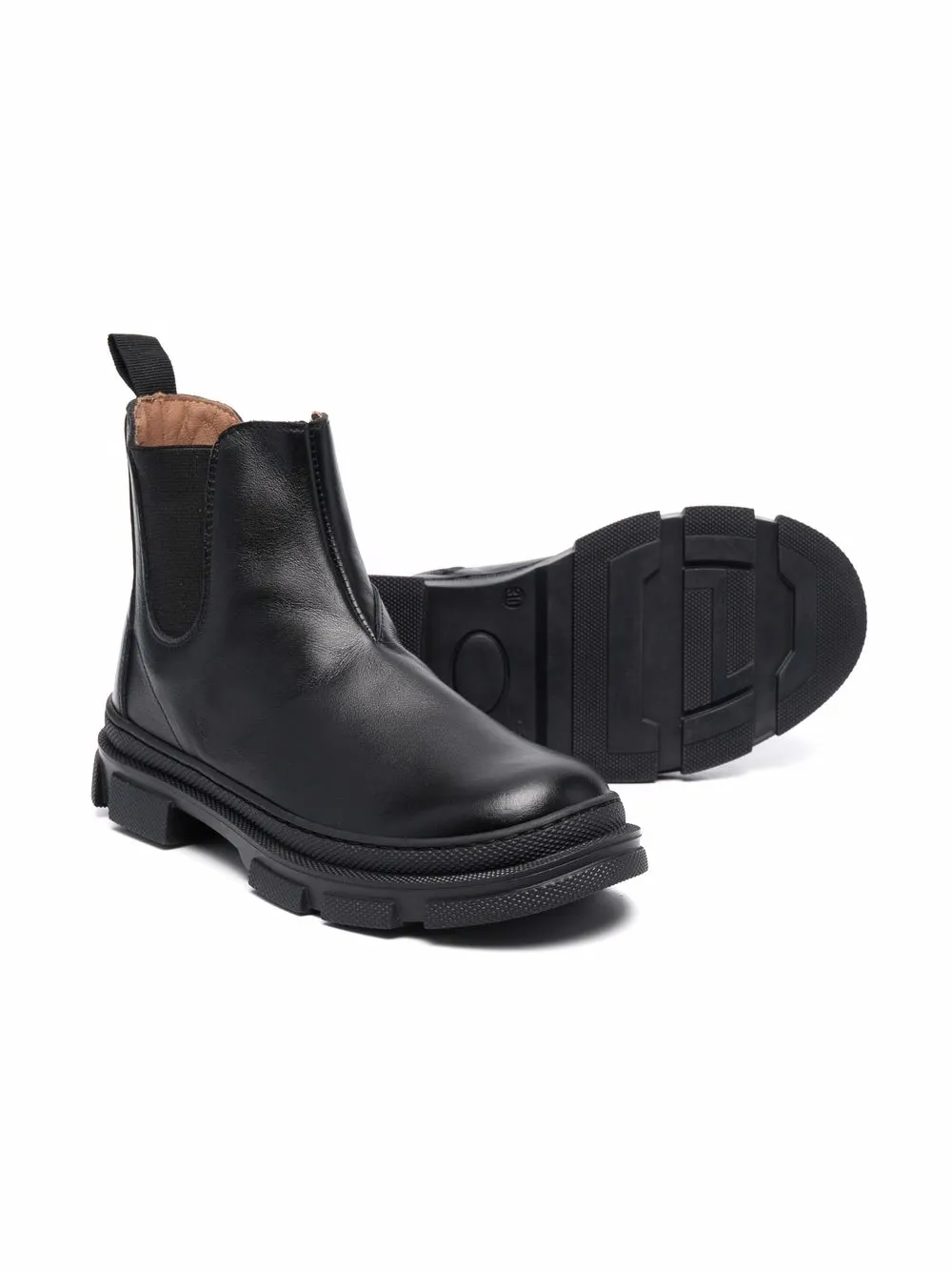 Pèpè Slip-on enkellaarzen - Zwart