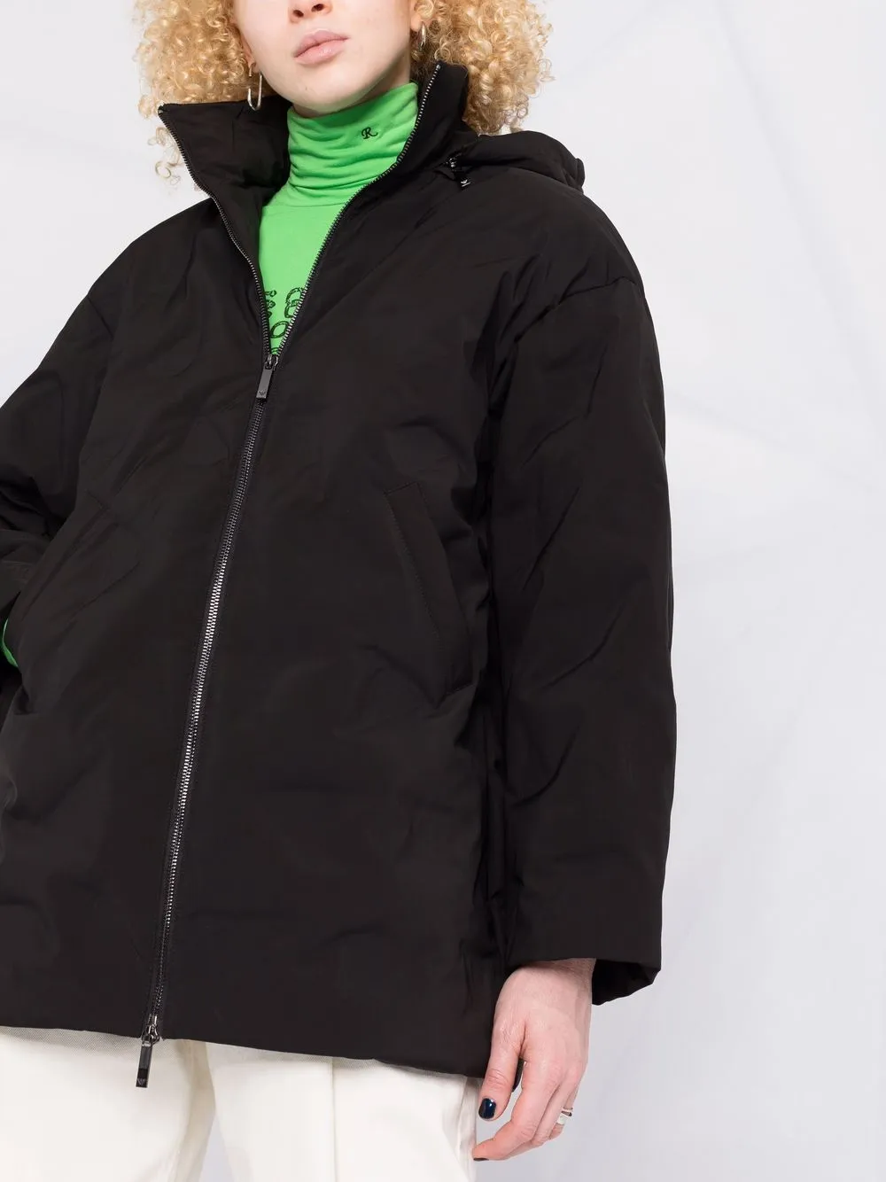 фото Emporio armani непромокаемая куртка на молнии