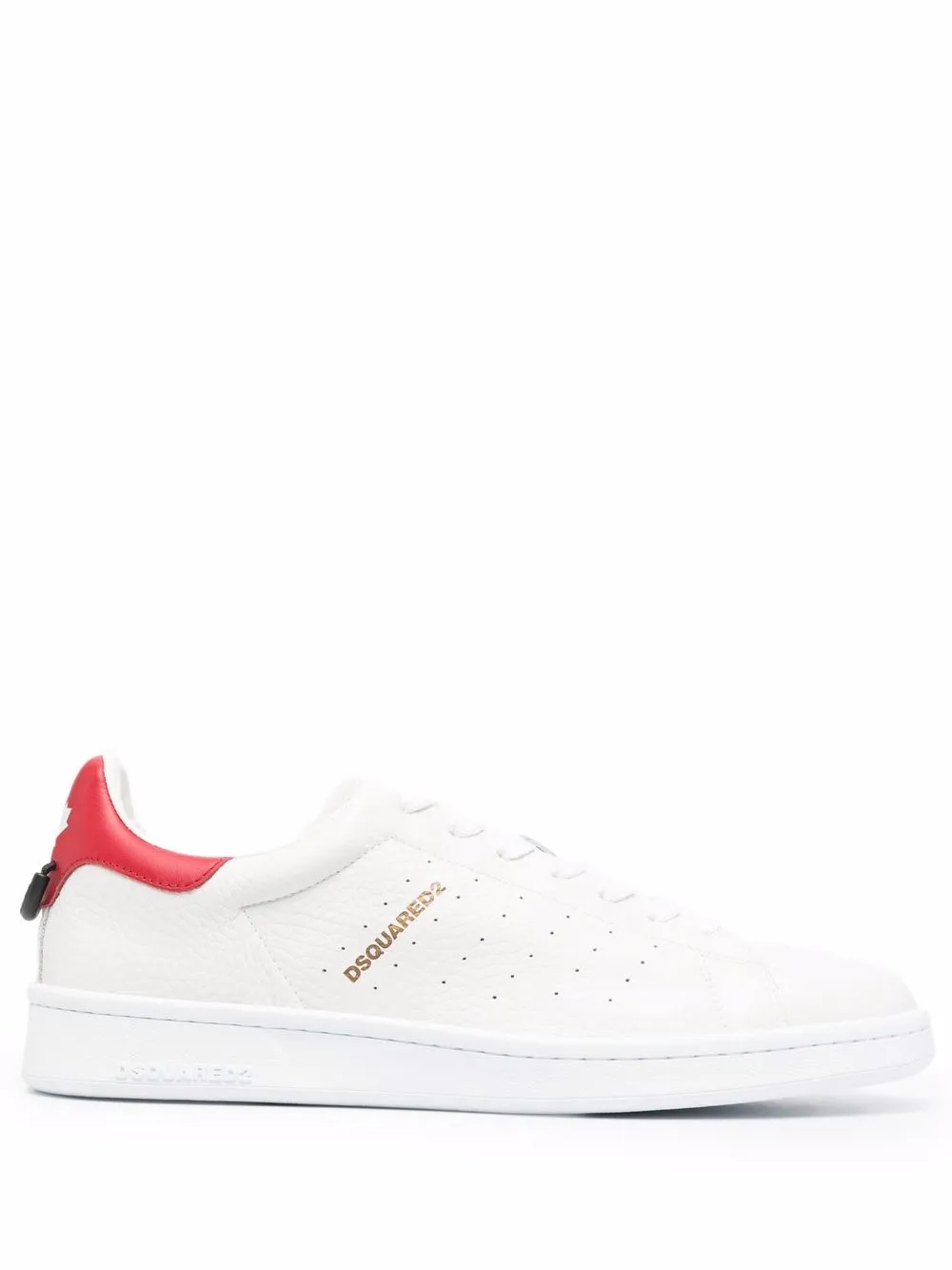 

Dsquared2 tenis bajos con logo estampado - Blanco