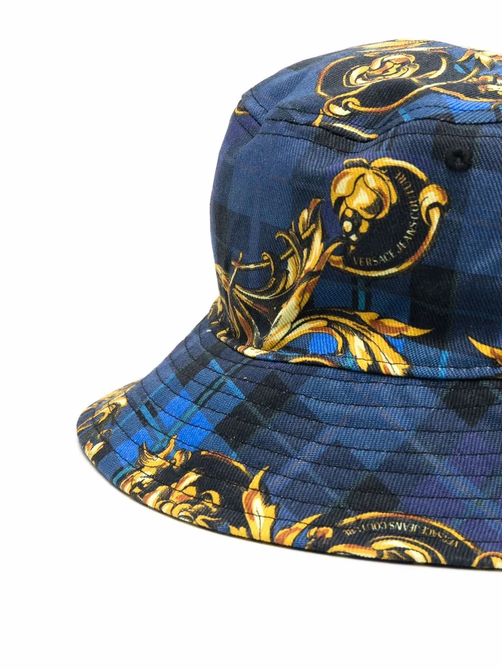фото Versace jeans couture панама с принтом baroque