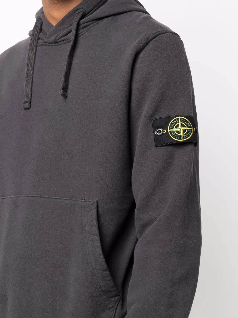 фото Stone island худи с нашивкой-логотипом