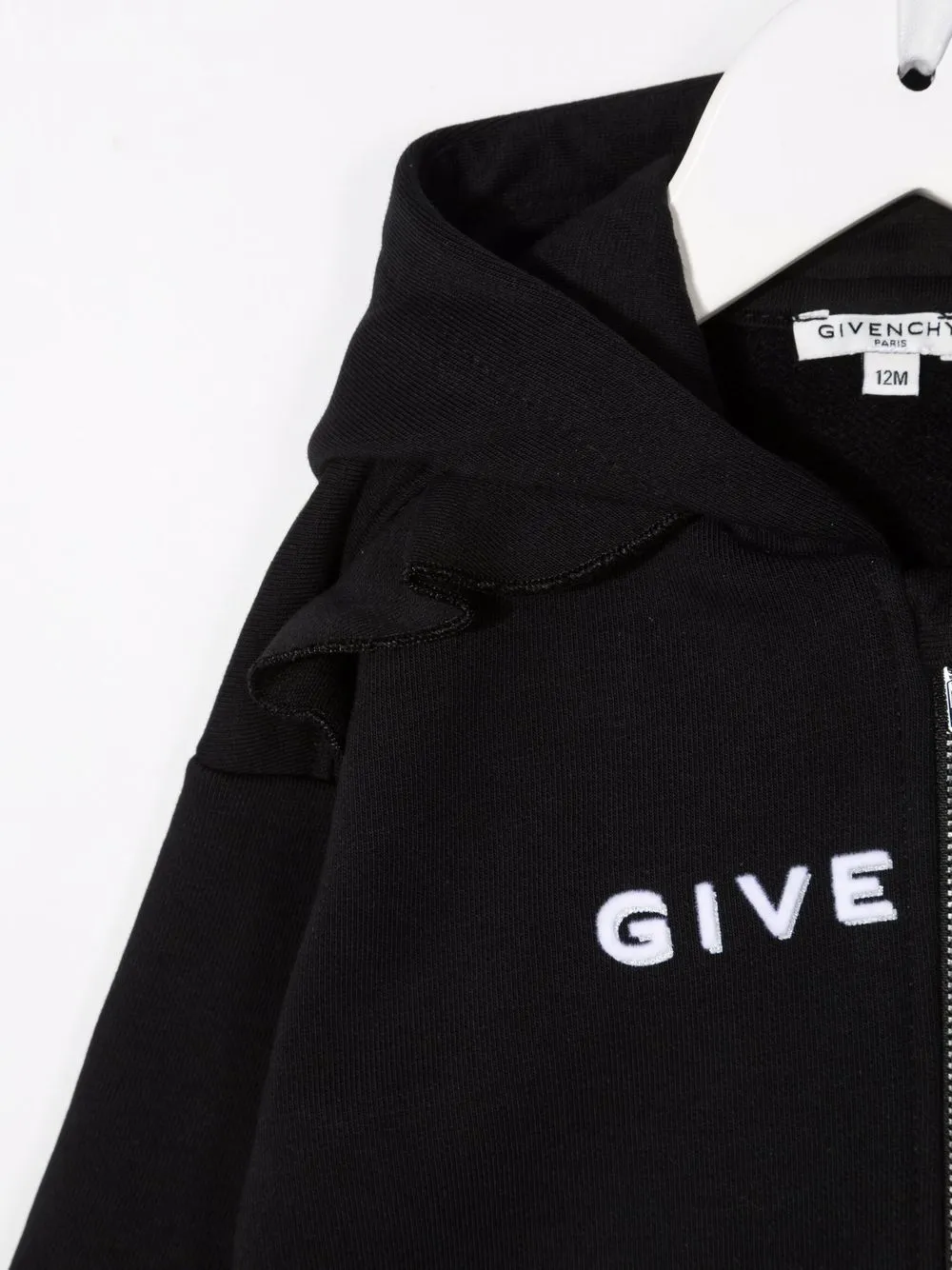 фото Givenchy kids толстовка на молнии с логотипом