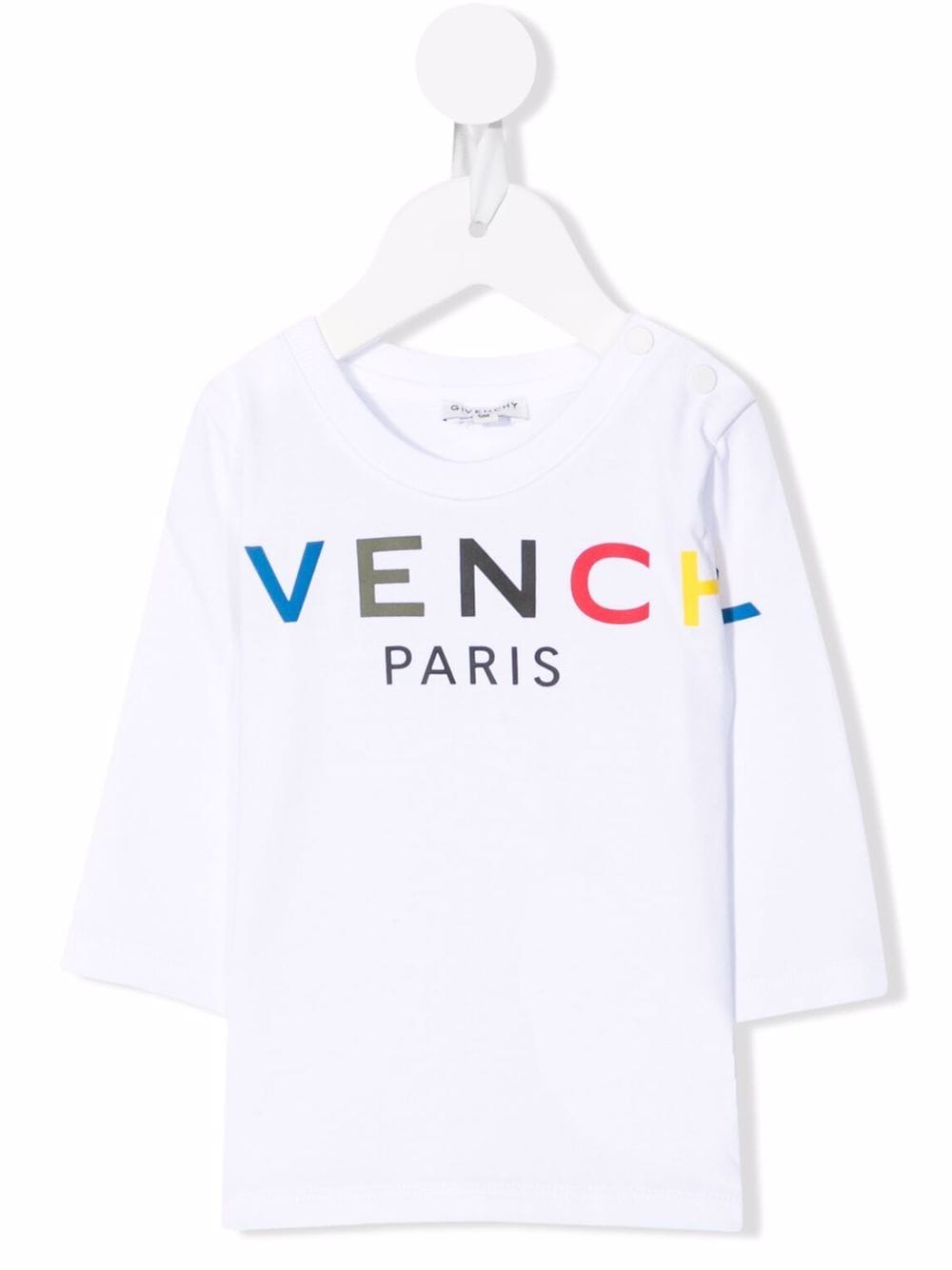 фото Givenchy kids футболка с длинными рукавами и логотипом