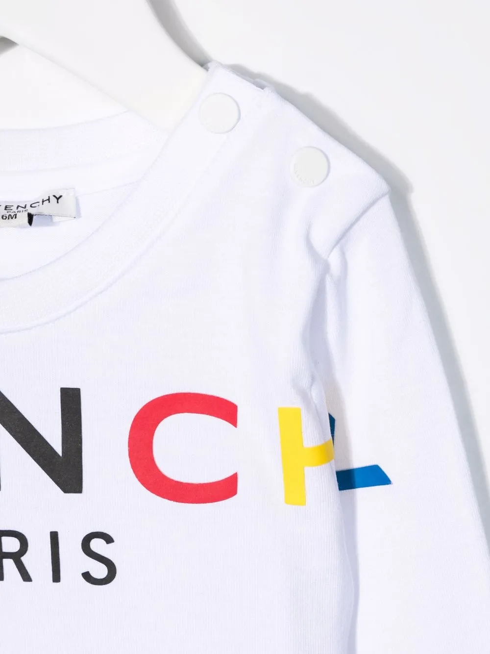 фото Givenchy kids футболка с длинными рукавами и логотипом